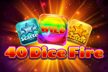 40 Dice Fire - Red Stone โดย Fazi