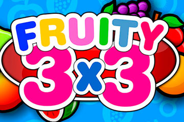 เล่น Fruity 3x3
