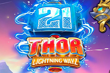 เครื่องสล็อต 21 Thor Lightning Ways ออนไลน์