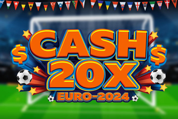 เครื่องสล็อต Cash 20x EURO 2024 ไม่ต้องลงทะเบียน