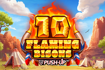 เครื่องสล็อต 10 Flaming Bisons ออนไลน์