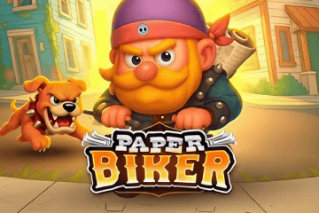 เครื่องสล็อต Paper Biker ไม่ต้องลงทะเบียน