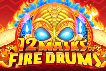 เครื่องสล็อต 12 Masks of Fire Drum Frenzy