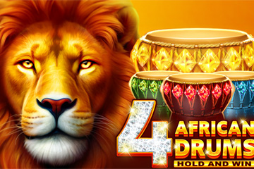 เครื่องสล็อต 4 African Drums ไม่ต้องลงทะเบียน